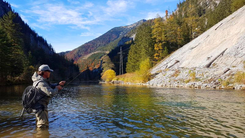 Indian Summer at Salza River