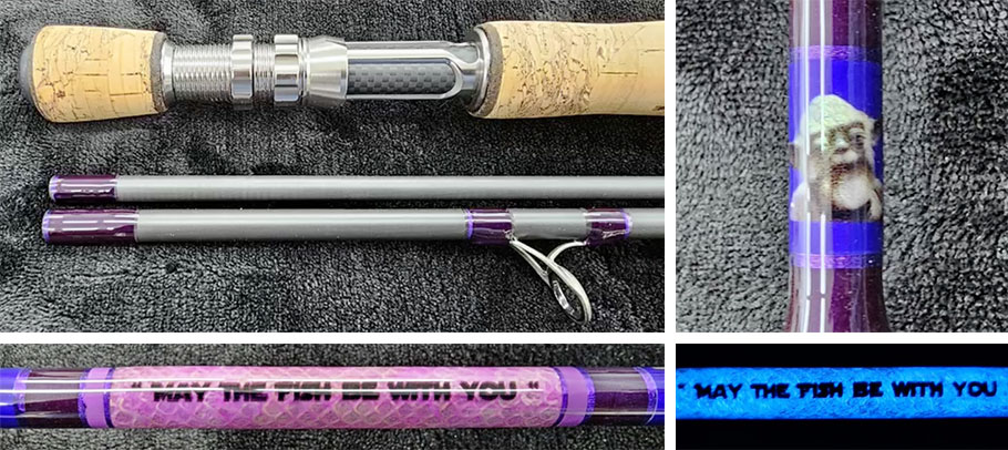 Mark Crouse | Yoda Themed Fly Rod