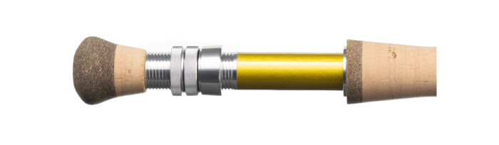 CTS Alloy Reelseat 18mm | 2pc Silver